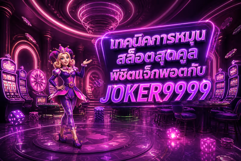 เทคนิคการหมุนสล็อตสุดคูลพิชิตแจ็กพอตกับ JOKER9999